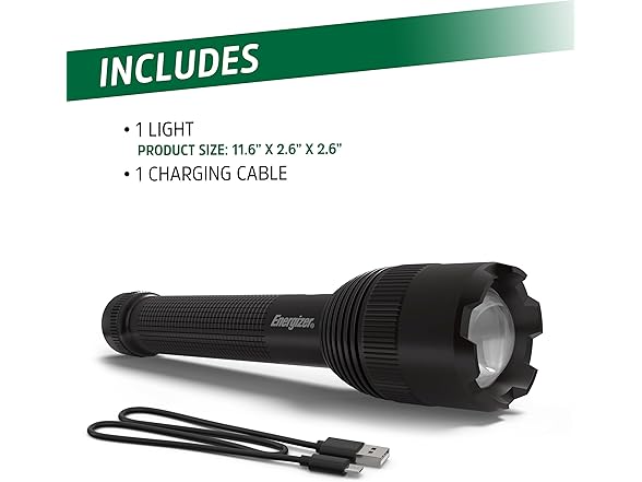 Energizer 10000XT-R Rechargeable LED Flashlight