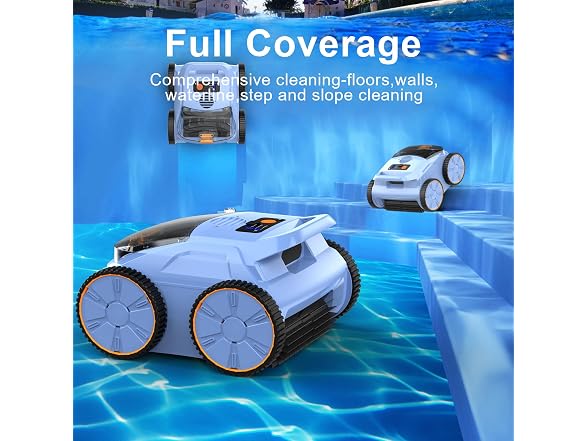 OOTDAY Robotic Pool Cleaner for Inground Pools,