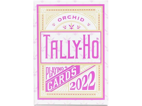 Tally-Ho Orchid Special Edition Playing