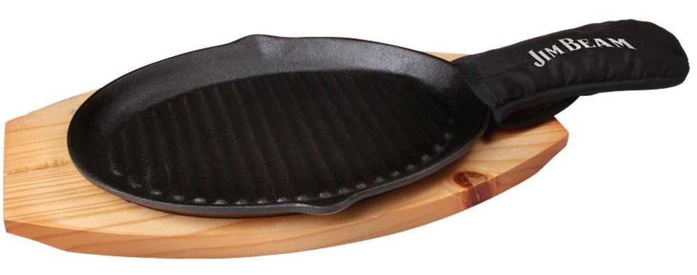 Jim Beam Pre Seasoned Cast Iron Skillet - Gallery 4