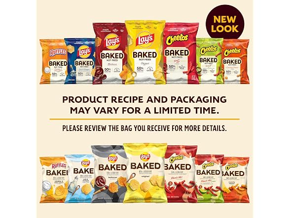 Frito Lay Baked Variety Pack of 21