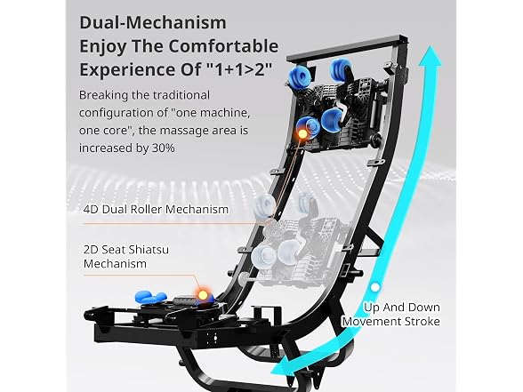 MYNTA 4D Massage Chair 4D+2D Dual