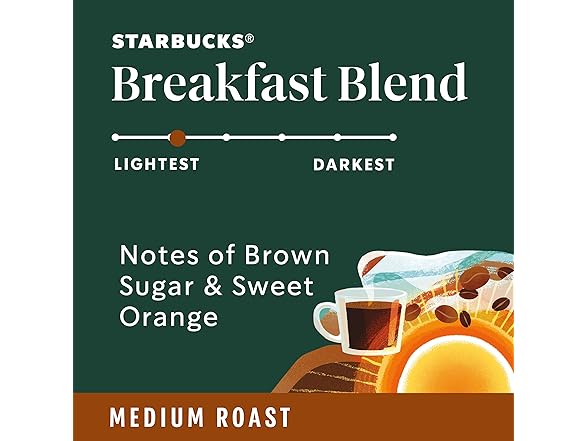 Starbucks Breakfast Blend, 12oz
