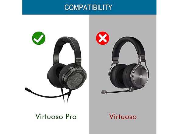 Earpads Replacement for Corsair VirtuosoPro