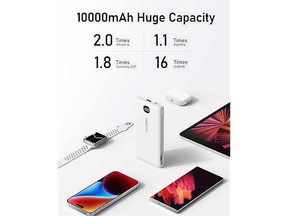 VEEKTOMX Portable Charger Power Bank