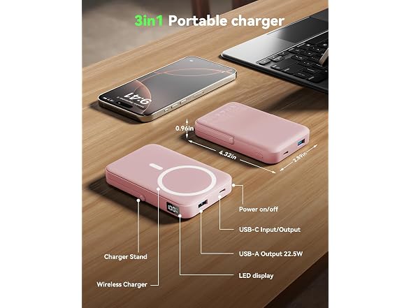 LENUTO Portable Charger