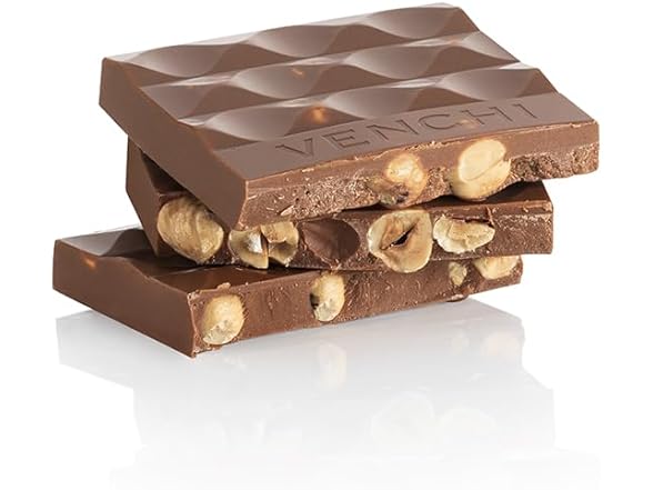 Venchi No Sugar Milk Hazelnut Bar 3.52oz
