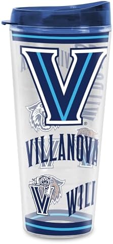 Rico Industries NCAA Villanova Wildcats Double Wall 20oz Tritan Tumbler