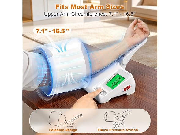 52HZ Upper Arm Blood Pressure Monitor