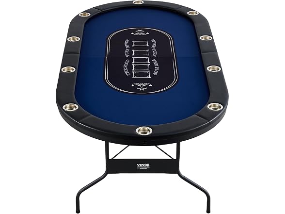 VEVOR 10 Player Foldable Poker Table