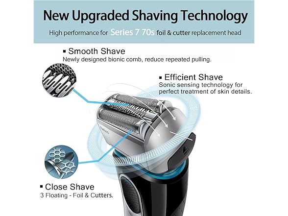 VIDSA Series 7 70S Foil & Cutters Shaver