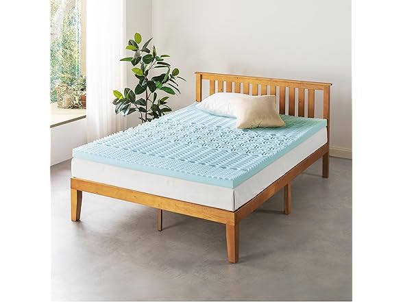 Mellow 3" 5-Zone Cooling Mattress Topper