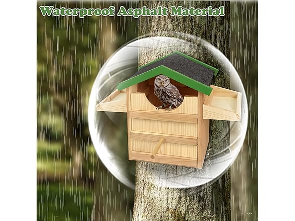 Owl Nesting Box, 9 Inches