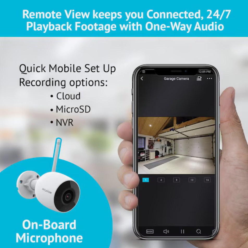 La View LV-KNW958WD22-T1 Wi-Fi 8 CH, 4 Cam, 1TB Camera - Gallery 9
