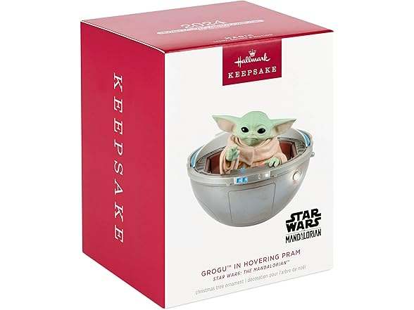 Hallmark Mandalorian Grogu Ornament w/Sound