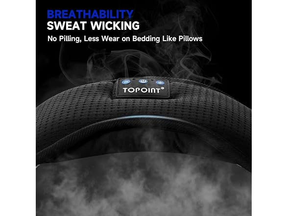 Sleep Mask with Bluetooth Headphones