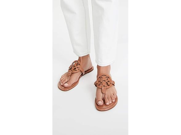 Tory Burch Miller Thong Sandals - Tan