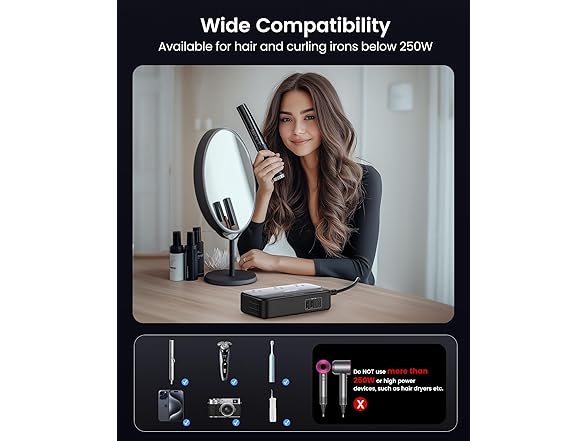 220V to 110V Voltage Converter 250W