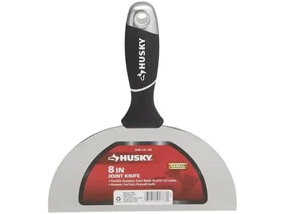 Husky 8 in. Joint Knife Stainless Steel