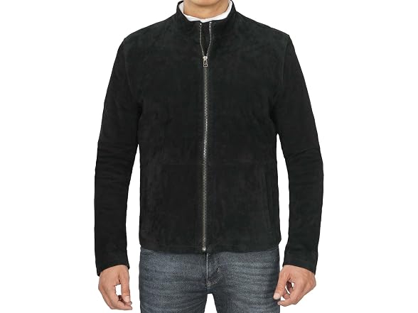 Decrum Men (XL) Suede Leather Jacket