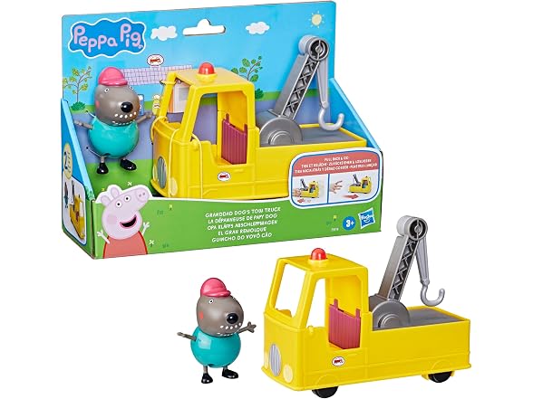 Peppa Pig Granddad Dog's Tow Truck Set