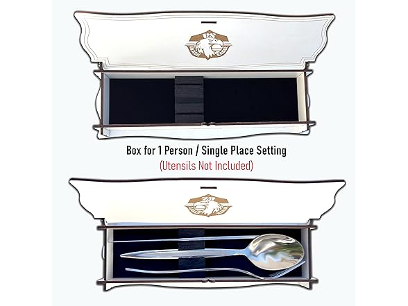 RS BLACK EAGLE Wooden Cutlery Box