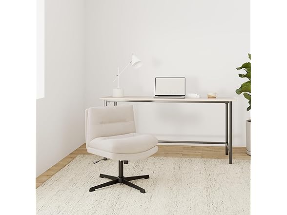 Beige Ultra-Soft Desk Chair