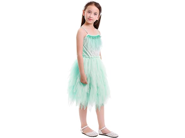 Obeeii (2-3T) Little Girl Swan Princess Dress