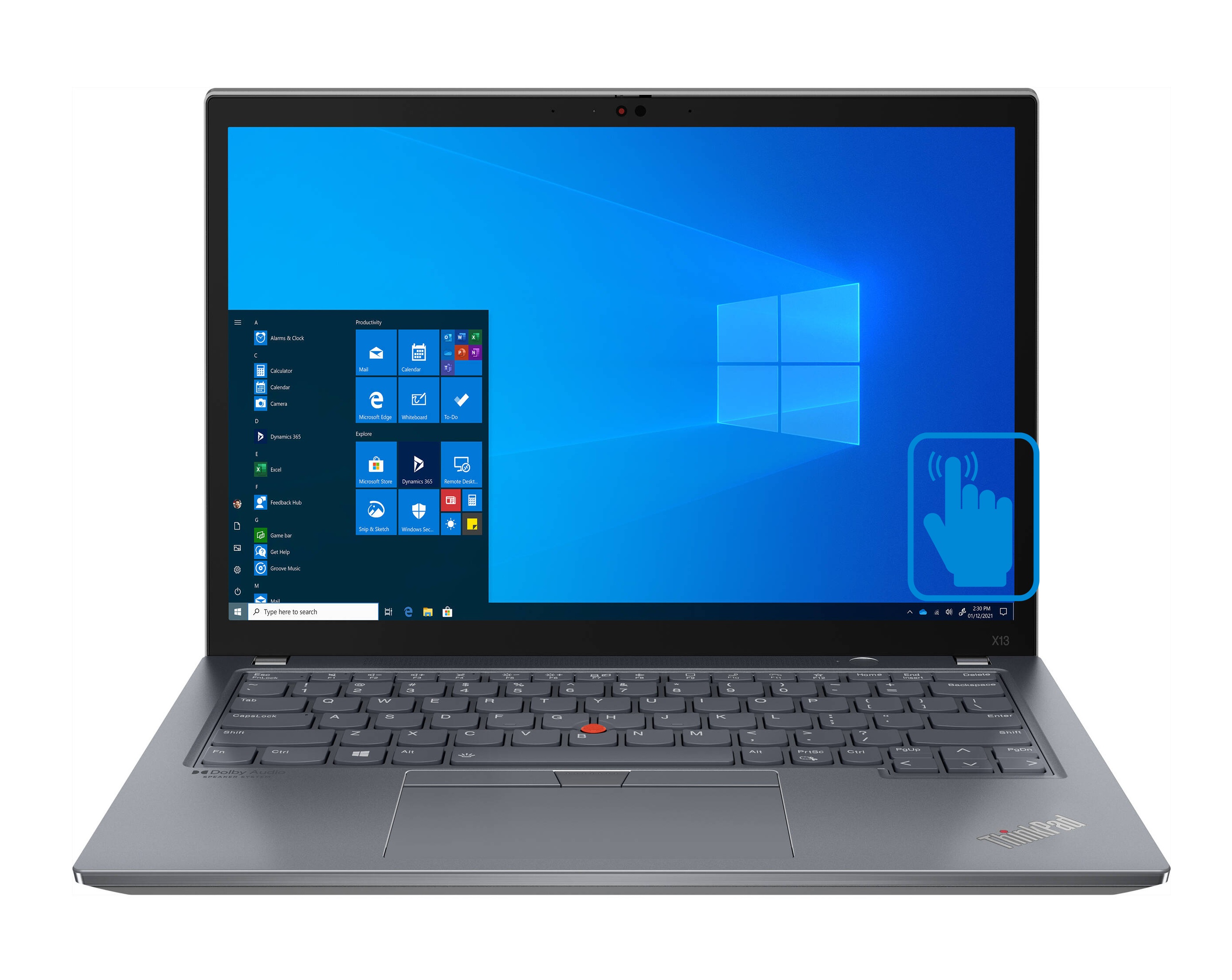 Lenovo ThinkPad X13 G2 i5 Touch 16GB Laptop - Gallery 5