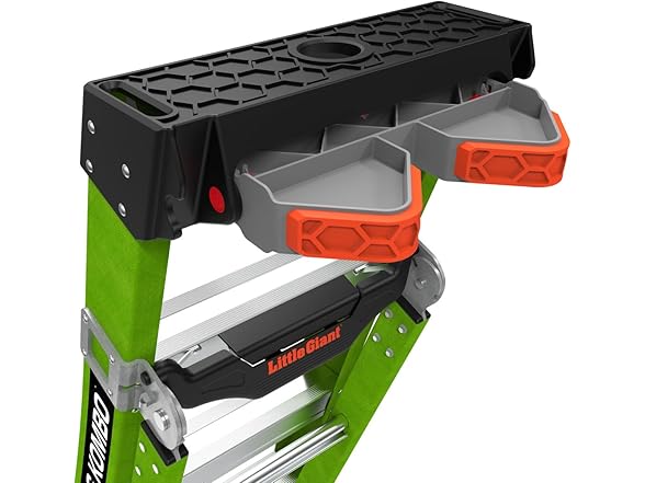 Little Giant Ladder 13905-001 King Kombo 3-in-1, 5 Ft