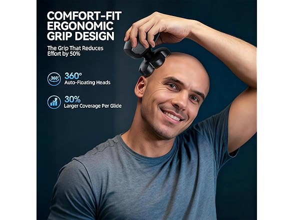 High-Speed Mens Head Shaver