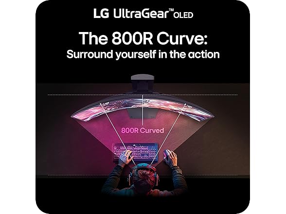 LG 45GX900A-B 45" Ultragear Curved Gaming Monitor