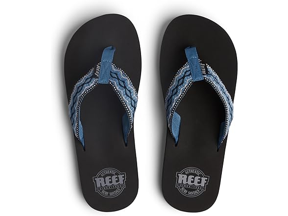 Reef Smoothy Mens Beach Flip Flop (14,15)