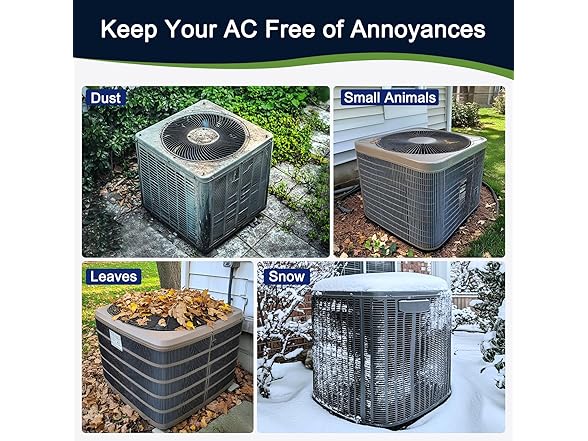 PARTSHOME Air Conditioner Covers for Outside