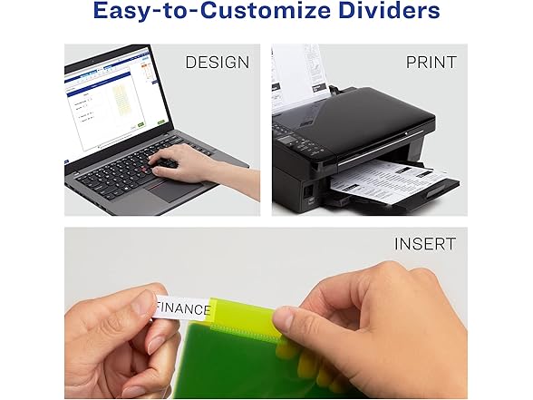 Avery 8-Tab Dividers for 3 Ring Binders