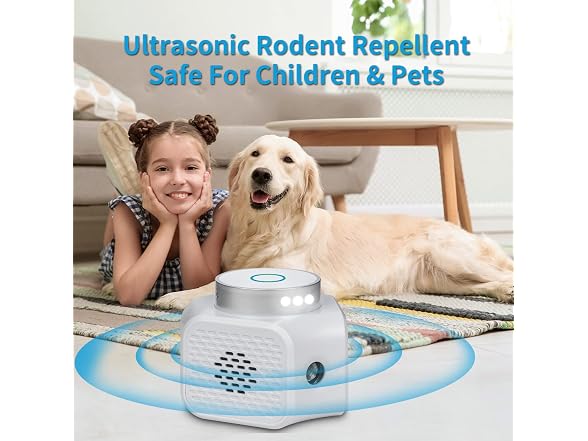 Balkene Home Ultrasonic Rodent Repellent Plug-in