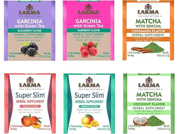 42CT HYLEYS Lakma 14 Day Weight Loss Kit Green Tea