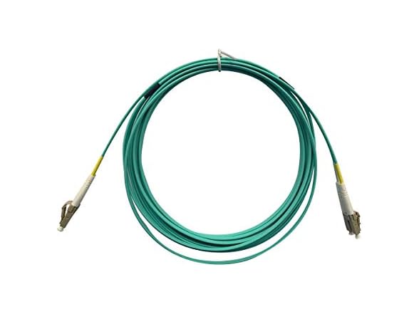 Monoprice OM4 Fiber Optic Cable, LC/LC