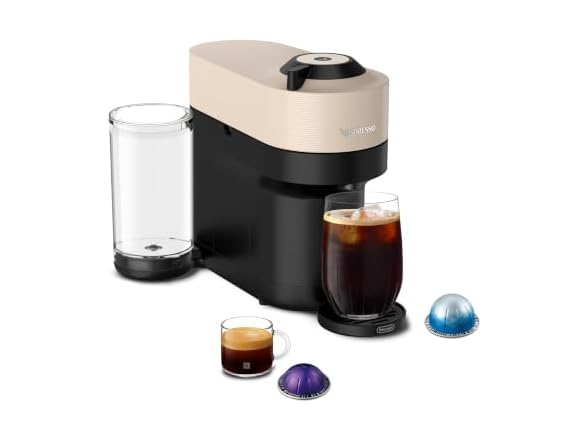 Nespresso Vertuo Pop+ Maker by De'Longhi, Beige