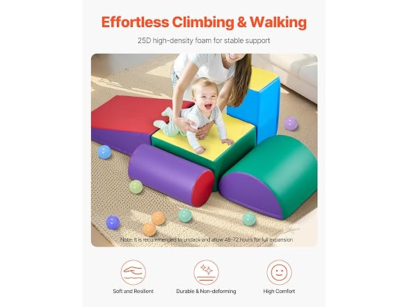 Soft Building Blocks, 5-Piece Set