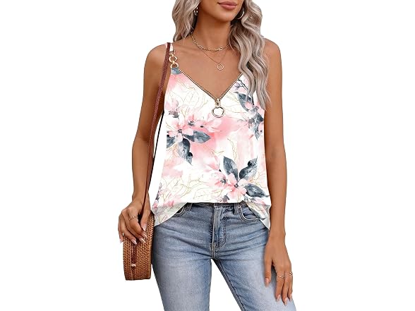 Saukole Women (XXL) Tank Tops Cute Summer Shirts