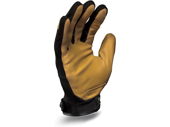 Ironclad Mechanics Glove, L, Gray/Brown, PR