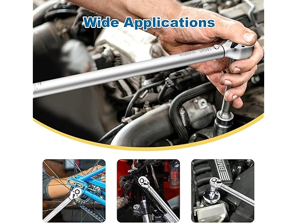 TAGVIT 1/2" Drive Click Torque Wrench