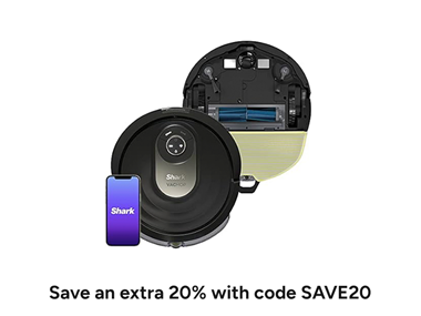 $139.99, Was $479.99, 70% Off! (NEW!) Shark (AV2001WD) AI Robot Vacuum & Mop dealfomo