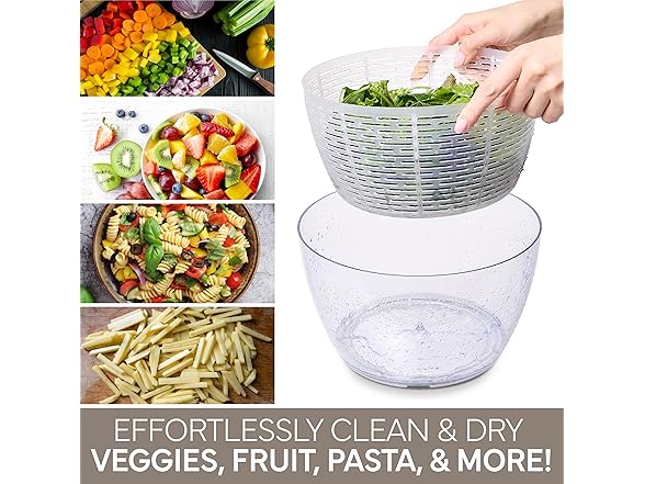 COOK WITH COLOR Electric Salad Spinner