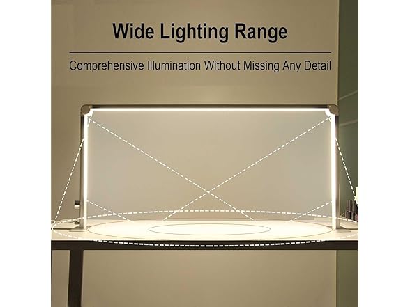 Foldable Square Nail Table Lamp