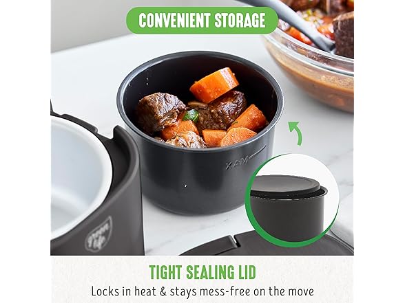 GreenLife 20oz Electric Lunch Box