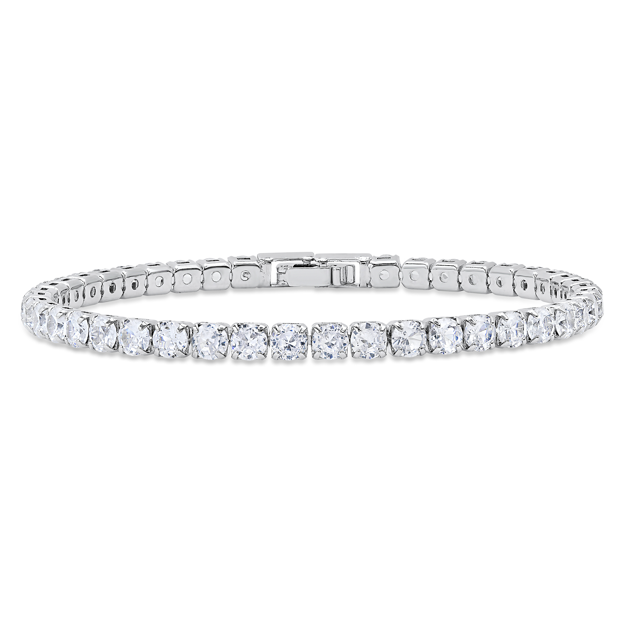 CZ Stone Tennis Bracelet - Gallery 8