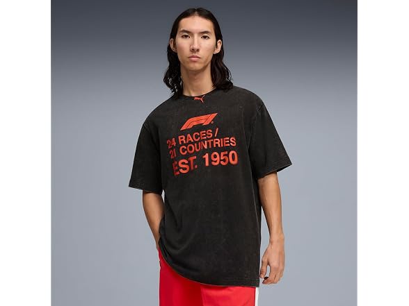 PUMA Men's Formula 1 Race Graphic T-Shirt, Bl