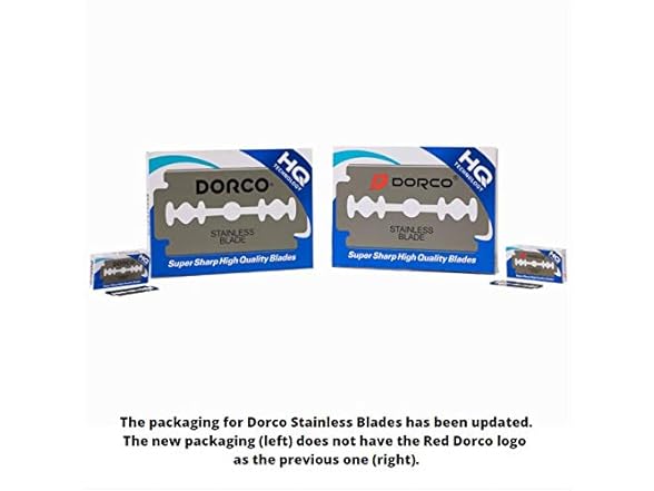 Dorco ST300 Double Edge Razor Blades 100ct
